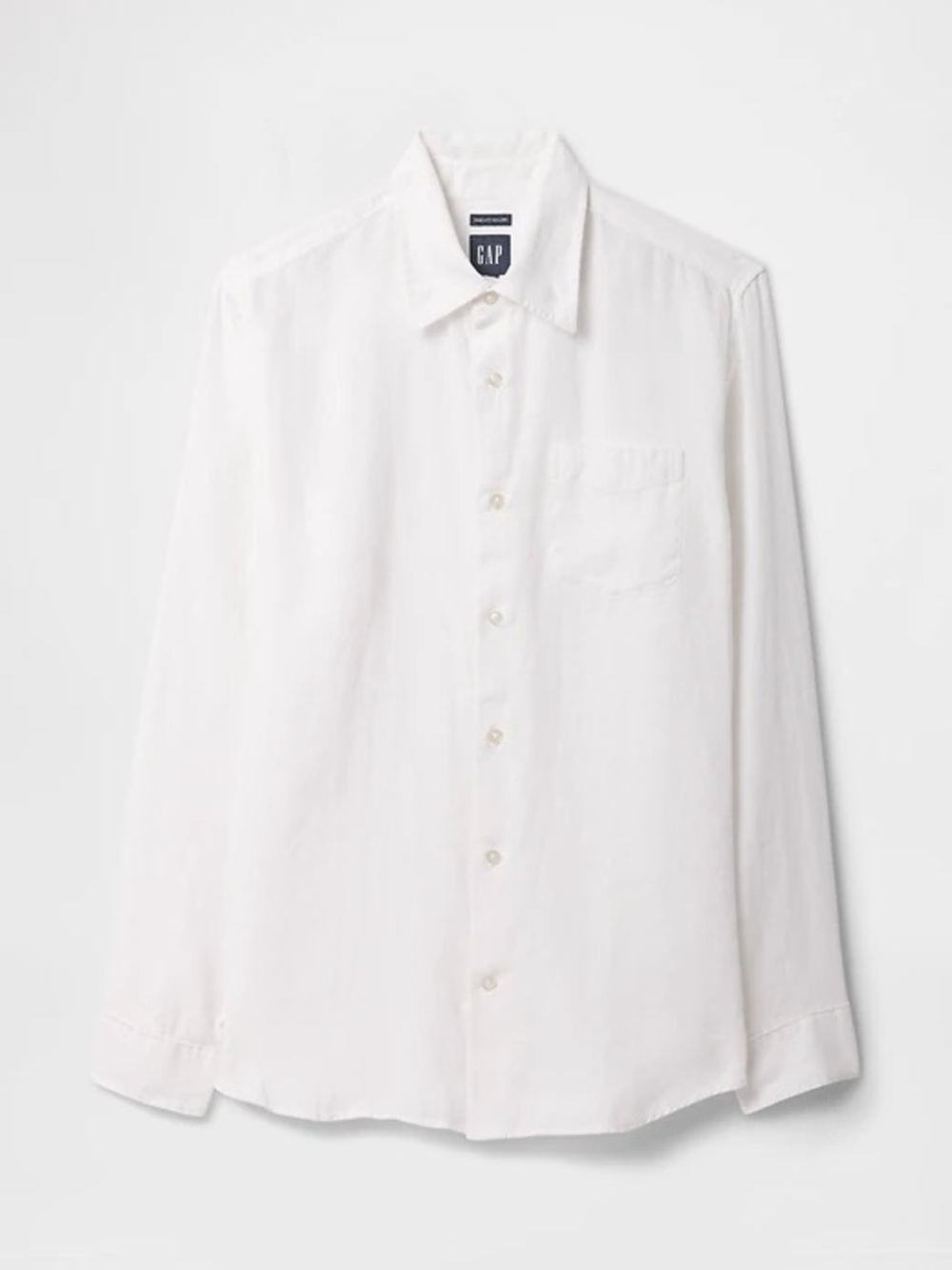GAP 100% Linen Oversized Shirt - extra small - Picture 2 of 6